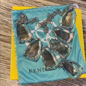 🆕 Kendra Scott Harlow in Black MOP & Silver Metal